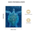 thumbnail image 2 of Lingy  - Green Turtle Hidden in Coral Canvas Prints Sea Wall Art Underwater Sea Print On Canvas Animal Pictures Framed Artwork For Home Office Decoration Gift, 2 of 5