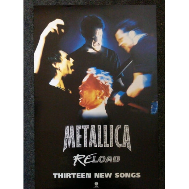 Metallica Reload Poster Walmart Com