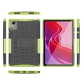 thumbnail image 2 of ShellTech Rugged Case for Lenovo Tab M11 11inch TB330FU TB330XU,Shockproof Rubber Case Kickstand Cover for Lenovo Tab M11 2024, Green, 2 of 7