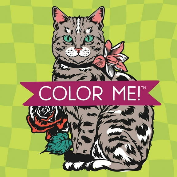 Keepsake Coloring Books Compact Edition Color Me! Cats - Keepsake Coloring Books Compact Edition with Cat Quotes 7x7 Inches Portable Coloring Book for Cat Lover, (Paperback)
