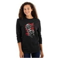 thumbnail image 3 of United We Stand American Skateboarder Plus Size Long Sleeve Graphic Tee Shirt Brisco Brands 3X, 3 of 6