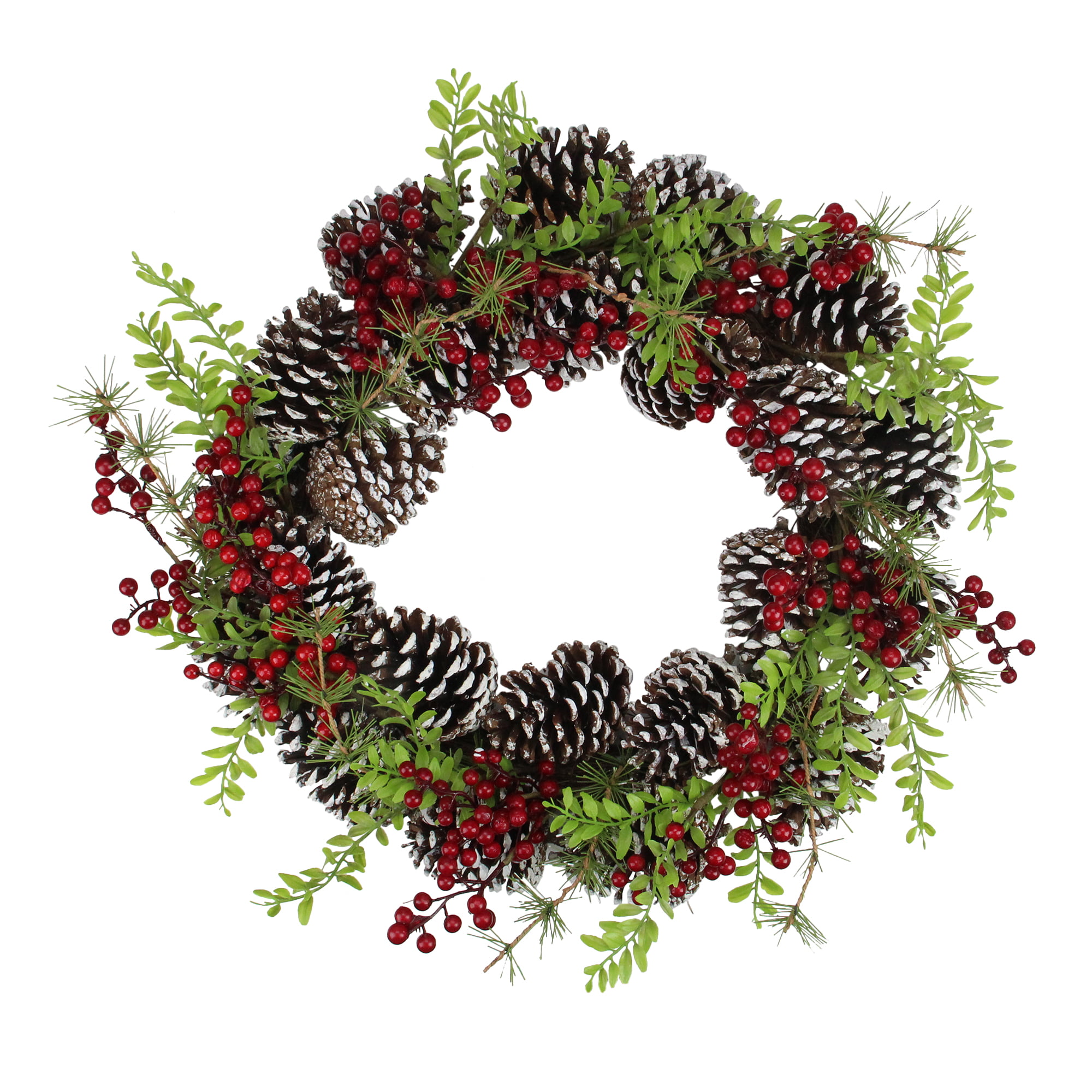 Spiral Artificial Eucalyptus Wreath 12 Inches Christmas 