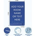 thumbnail image 3 of ADA CENTRAL SIGNS - 6" x 9" Custom ADA Plaque Sign - ADA Compliant Tactile Graphics Grade 2 Braille Text | Personalized Wall Mount Plastic Sign For School, Office, Businesses, Apartment and Restaurant, 3 of 7