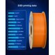 thumbnail image 5 of Filamento de impresión 3D DURAMIC 3D PETG 1.75 mm naranja 1 kg, 5 of 7