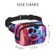 thumbnail image 4 of Easygdp Neon Skull With Milkshake Fanny Packs para Mujeres y Hombres, Bolsa de Cinturón, Bolsos de Cruz para Trabajo/Correr/Senderismo, 4 of 9