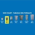 thumbnail image 2 of Great Value Small Kitchen Garbage Bags, 25L , 50bags, 2 of 4
