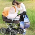 thumbnail image 6 of Pofeuu Lavender Fields Under Blue Sky Print Diaper Bag Backpack, Multifunction Travel Pack Maternity Baby Changing Bags, Large Capacity, Waterproof, 6 of 6