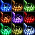 thumbnail image 3 of Tira de luces LED YONGSHENG con control remoto de 6,56 pies funciona con pilas 24 teclas, 3 of 5