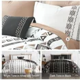 thumbnail image 2 of Amberspace Boho 7-piece Bed in a Bag Comforter Set with Sheets,Brown,King, 2 of 8