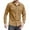 Brown, variant on WTOBBY Men's Casual Long Sleeve Shirt Lapel Collar Button Front Pocket Classic Fit Breathable Cotton Blend Office Wear Business Casual Daily Top,Army Green L