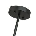 thumbnail image 6 of YANSUN 4-Light Black and White Drum Chandelier, Modern Dining Room Chandelier Lighting with Fabric Shade for Living Room, Dining Room, Kitchen Island, 6 of 8