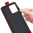 thumbnail image 3 of For HMD Skyline Case with Card Slots Vertical Flip Leather Phone Cover - Black, 3 of 5