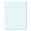 20lb Quadrille Pad w/4 Squares/Inch- Ltr- White- 1 50-Sheet Pad