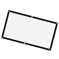 thumbnail image 4 of Clonador de Tarjeta de Proyector de Poliéster Suave, Portátil, Grueso, 16 9 Para lector sin Arrugas, Pantalla de Proyección de Cortina 72 Pulgadas, 4 of 7