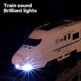 thumbnail image 4 of Electric Train for Kids - Battery Operated Train Toy with Lights and Sounds, Locomotive Play Toy Vehicle for Kids Christmas Birthday Gifts, 4 of 5
