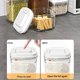 thumbnail image 2 of Contenedor Transparente para Cereales Almacenamiento Alimentos Frutos Secos Granos, 2 of 9