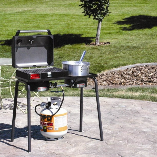 Camp Chef Explorer 2 Burner 60,000 BTU Outdoor Camping Tailgating