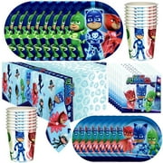 PJ Masks Party Tableware Deluxe Set for 24 Guests