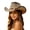 01Khaki1, variant on jiaxiM Straw Cowboy Hats for Women and Men Wide Brim Woven Cowboy Hat Western Cowgirl Hats Women for Country Concert Outfits