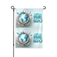 thumbnail image 5 of Sigee Let's go Travel for Live Happy Decorative Small Garden Flag,Double Sided Yard Flags Holiday Garden Flags for All Seasons, 5 of 9
