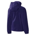 thumbnail image 3 of Women's G-III 4Her by Carl Banks Purple Phoenix Suns Last Shot Full-Zip Hoodie, 3 of 3