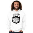 thumbnail image 5 of Baddie Bearded Grandpa Cool Funny Hoodie Hooded Sweatshirt Men Brisco Brands X, 5 of 6