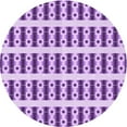 thumbnail image 1 of Ahgly Company Machine Washable Indoor Round Transitional Blossom Pink Area Rugs, 3' Round, 1 of 7