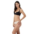 thumbnail image 3 of Brasier Liso para Mujer - PLAYTEX - Side Smoothing - Espalda en U - Soporte Cómodo - Modelo 52118 - Estilo Moldeador - Color Negro - Talla 36B, 3 of 4