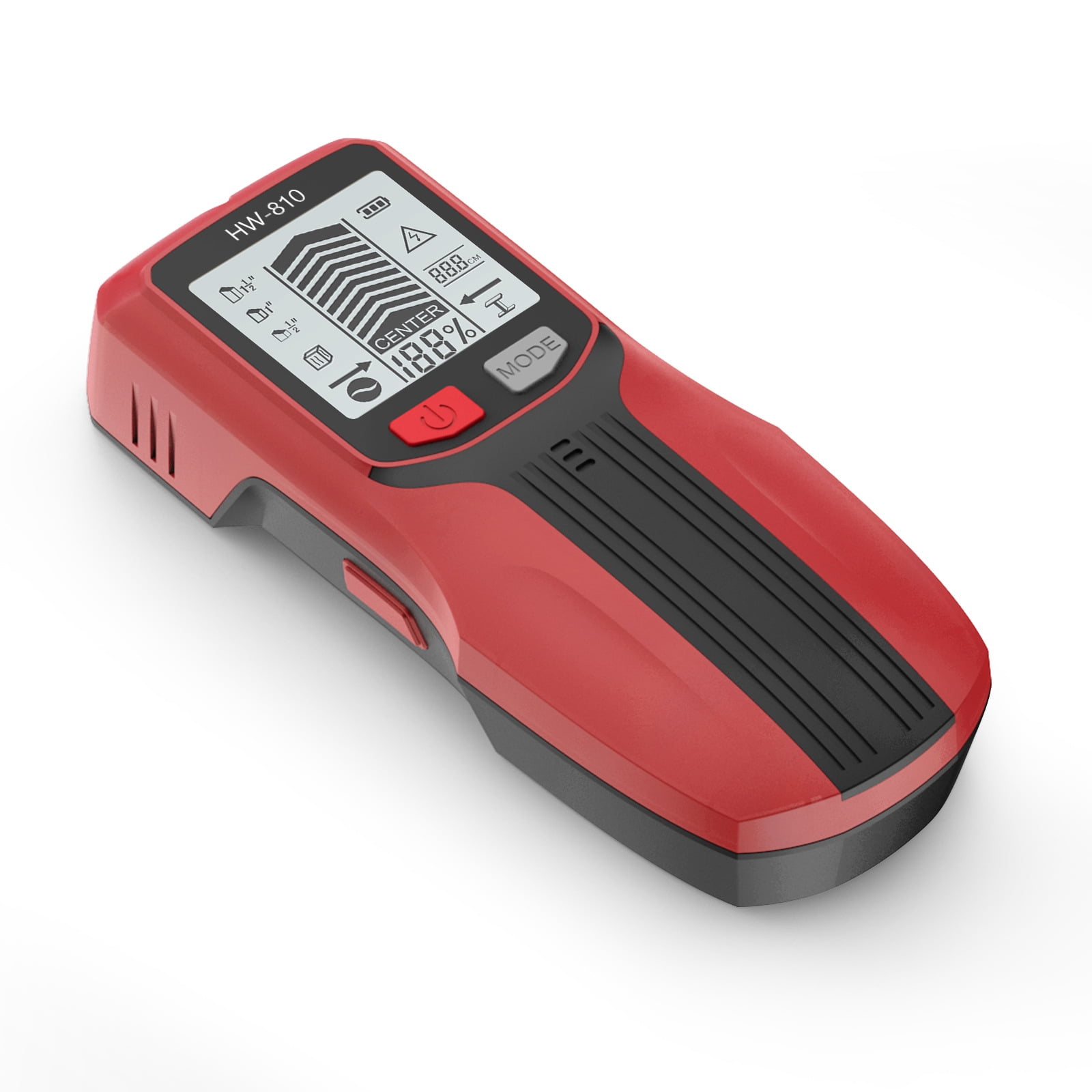 Lightweight 5 in 1 Wall Detector for Quick and Easy Detection of Metal Cables and Structural Studs Wall Scanner