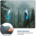thumbnail image 4 of Mouse Pad, Mist Forest Mouse Pad, Washable Square Cloth Mousepad for Gaming Office Laptop, Non-Slip Rubber Computer Mouse Pads for Wireless Mouse, Cute Mouse Pads for Desk, Natural Landscape, 4 of 13