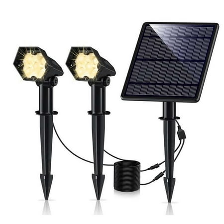

lulshou Garden Decor Clearance Dimmable Solar Garden Light Waterproof Wire Projection Light Lawn Light