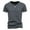 Dark Gray, variant on Mens Tops, Men's Short Sleeve T-shirt Running Sports Leisure Quick Drying Sportswear