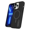 thumbnail image 3 of Elehold Slim Case for iPhone 14 Pro Max Clear Anti-Yellowing with Hidden Bracket Kickstand Heavy Duty Compatible with MagSafe Full Body Protective Shockproof Case For iPhone 14 Pro Max,Black, 3 of 7