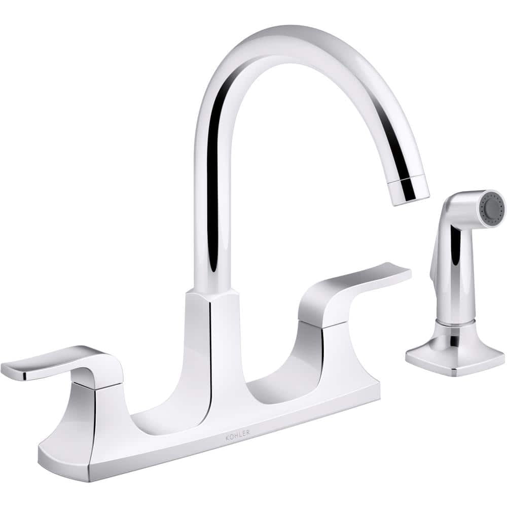 Moen 67434 Chateau Low-Arc Kitchen Faucet - Chrome - Walmart.com