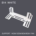 thumbnail image 1 of Computer Case Memory 120mm 140mm Cooling Fan Support Holder RAM Module Cooler Bracket B14 White For 140mm Fan, 1 of 6