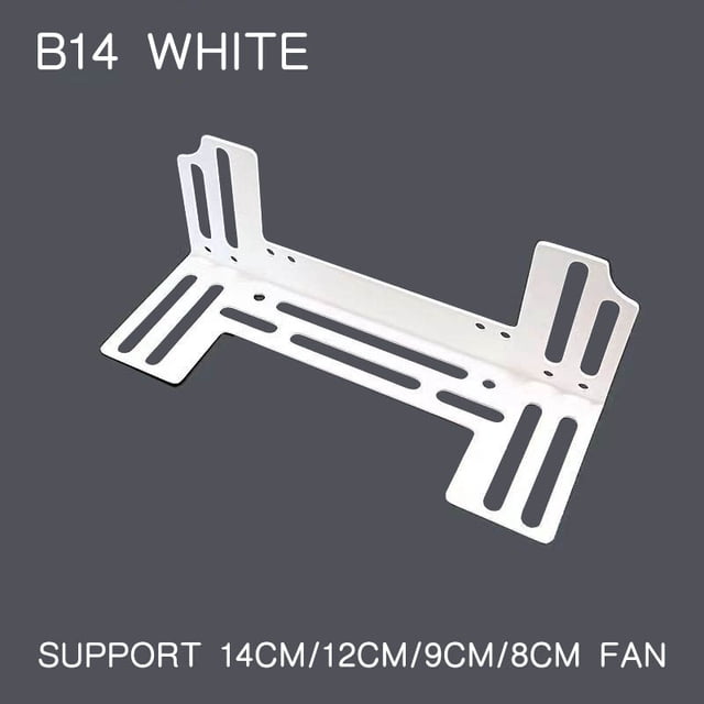 Computer Case Memory 120mm 140mm Cooling Fan Support Holder RAM Module Cooler Bracket B14 White For 140mm Fan