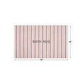 thumbnail image 6 of Better Homes & Gardens Signature Soft Tufted Stripe Bath Rug, Old Rose & White, 20" x 34", 6 of 11