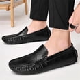 thumbnail image 6 of Men's Casual Loafers Moccasin Slip on Flats Boat Casual Dress Driving Shoes, 6 of 7