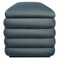 thumbnail image 3 of Modway Banc de Rangement Rembourré en Velours de Performance Mezzo, Bleu Cadet, 3 of 10