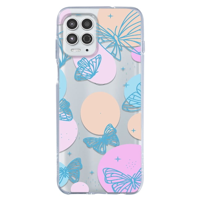 Funda para Moto G100 InstaCase Mariposas con Manchas Antigolpes