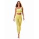 thumbnail image 1 of Conjunto Deportivo Mujer Amarillo Pastel, 1 of 7