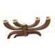 thumbnail image 5 of Portavelas de dirección ajustable, candelabro giratorio de madera maciza de cobre, adorno de escritorio versátil, candelabro para fiesta de boda Marrón, 5 of 9