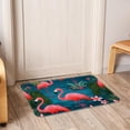 thumbnail image 6 of Flamingo Polyester Non-Slip Chair Mat Rug Outdoor Carpet Door Mat Machine Washable, 6 of 6