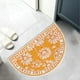 thumbnail image 3 of Alfombras de Baño Alfombra de Baño de Piso Absorben Agua Alfombra , Semicírculo de margarita perfecl alfombra de baño, 3 of 7