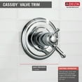 thumbnail image 2 of Delta Cassidy MonitorÃÂ® 17 Series Valve Only Trim in Venetian Bronze T17097-RB, 2 of 2