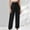 Black, variant on Hauaitttt Women's Casual Mid Waist Cargo Jeans Stretch Wide Leg Denim Pants with Pockets Teen Pants Pants for Women Casual Summer Loose Womens Business Casual Pants with Pockets Womens Hiking Pants