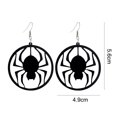 thumbnail image 2 of Acrylic geometric round earrings, earrings with halloween elements Levamdar CPB-US-PSF564-3, 2 of 5