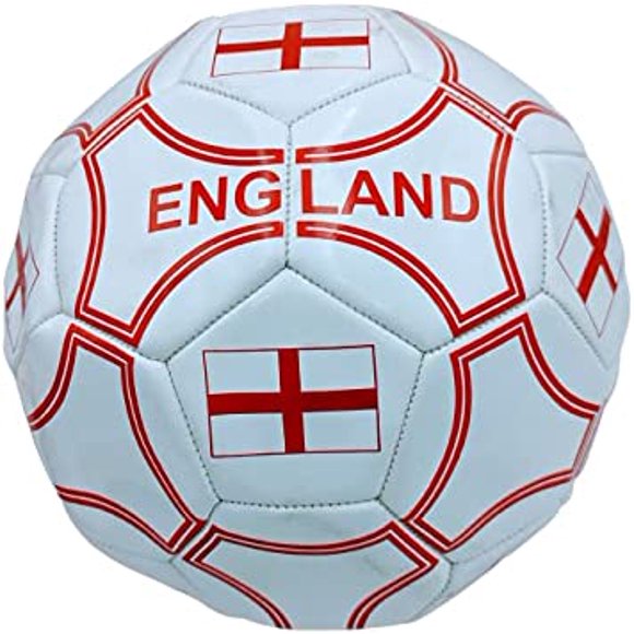 Youth Soccer Ball with Country Flag Colors - Scoccer Ball Size 4 -Diameter 7.95 Inches