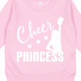 thumbnail image 3 of Inktastic Cheer Princess Cheerleader Toddler Sweatshirt, 3 of 4