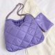 thumbnail image 5 of Bolso bandolera para mujer Bolso de mano informal de moda para viajes de oficina (púrpura), 5 of 8